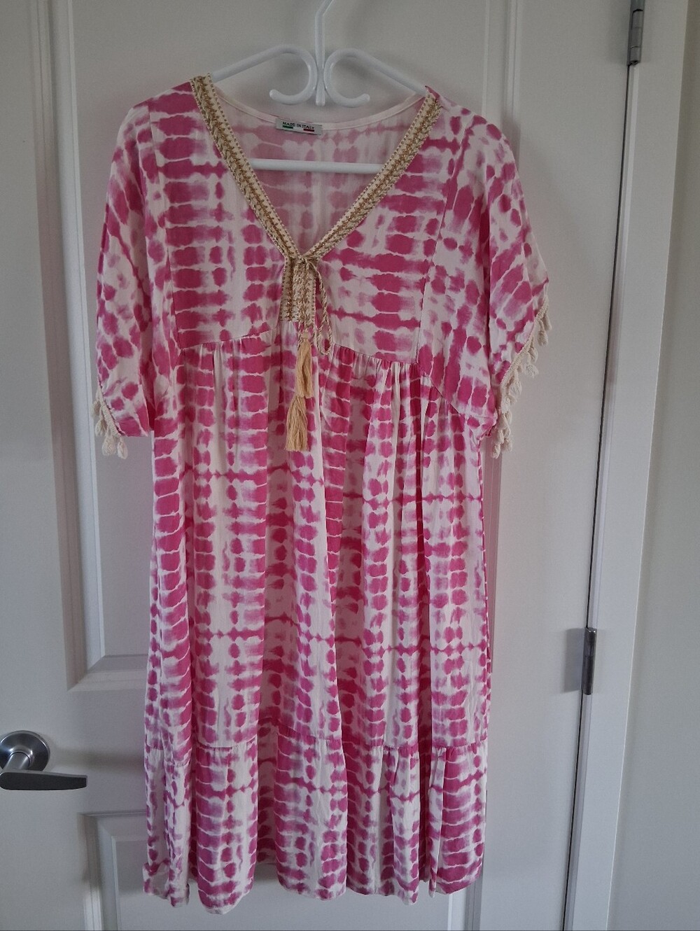 Italian Summer Dress Large